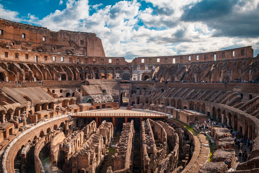 Cultura USS: Italia, Roma y el Coliseo a un clic de distancia