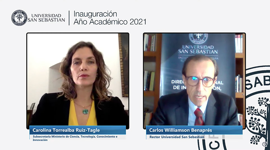 Rol de la ciencia y aporte de USS en la pandemia se abordaron en Inauguración de Año Académico 2021