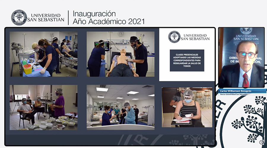 Rol de la ciencia y aporte de USS en la pandemia se abordaron en Inauguración de Año Académico 2021