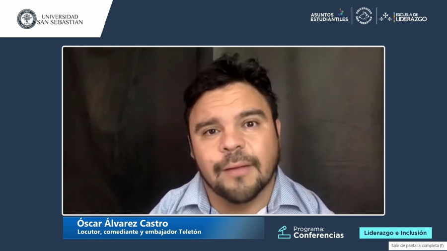 Oscar Alvarez, comunicador y comediante en Conferencia online de la Escuela de Liderazgo USS