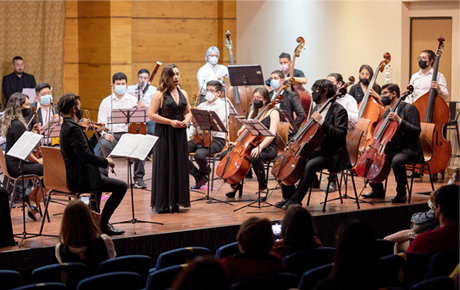 Orquesta Sinfónica de la sede Concepción cerró el año con homenaje a Mozart