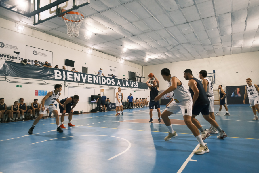 Partido de la Selección de Básquetbol USS versus la Roja Sub18 de Chile imagen principal 2