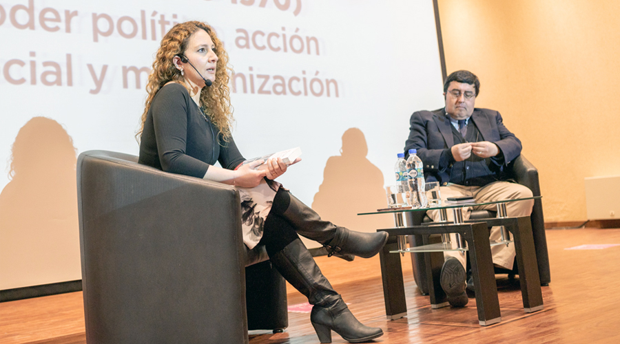 Dra. Cecilia Morán presentó libro en USS Concepción.