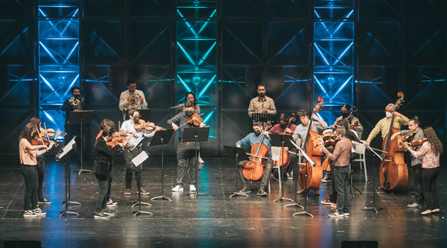 Orquesta Sinfónica de USS Concepción se presentó en el Teatro Biobío.